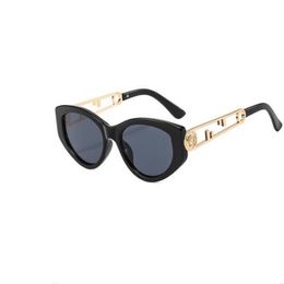 2023 Fashion new sunglasses retro cat eye men's and women's beautiful head sunglasses Luxury Design UV400 Top Quality With Box