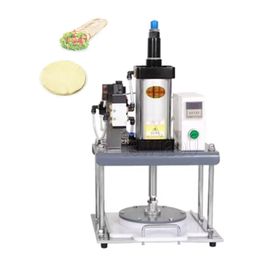 220V Pizza Dough Press Pneumatic Commercial Cake Pancake Flattening Machine