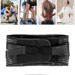 Waist Support Belt Breathable Ergonomic Design Brace Double Pull Back Lumbar Sports For Exercise