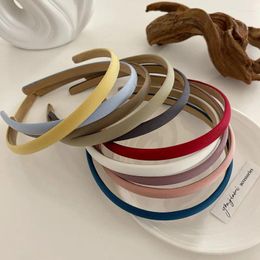 Hair Accessories Youjiami Simple And Versatile Candy Color Hoop Girl Thin Head Sweet Temperament Hairpin Japan South Korea
