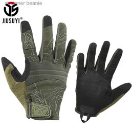 Five Fingers Gloves Breathable Tactical Army Gs Driving Military Paintball Shooting Airsoft Combat Touch Screen Protective Full Finger G MenL231103