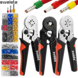 Tubular Terminal Crimping Tool Crimping Pliers HSC A mmA mm Hand Tool Mini Wire Ferrule Fixture Kit