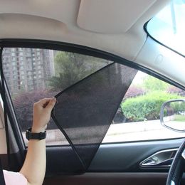 Car Sunshade Anti-UV Magnetic Sun Shade Side Window Curtain 2pcs Universal Visor For Summer Protection