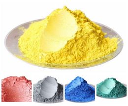 100g mixed 5 Colours Pearl Powder Pigment Mineral Mica Powder for Car Dye Colourant Soap Nail Automotive Arts Craft Acryl1698698