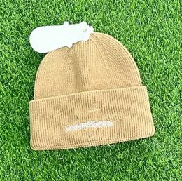 Beanie Hat American Winter Thickened Face Small Black Woolen Caps Trendy Big Head Circumference Warm Knitted Hat