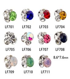 NAR011 11 Styles Strass Diamond Colorful Nail Rhinestones nail art decorations Glass Gems nails Shinning Accessories8165417