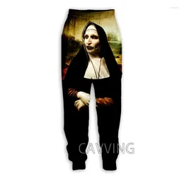 Men's Pants Fashion Movie The NUN 3D Printed Casual Sports Sweatpants Straight Jogging Trousers P02