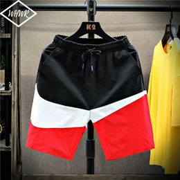 Mens Shorts Unisex Knee Length Sportswear Summer Patch Cotton Loose Casual Pants Street Wear Breathable Pant 230403