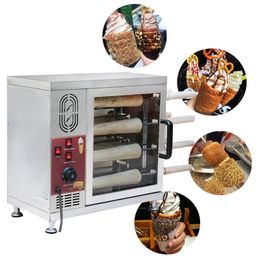 Bread Makers Electric Chimney Cake Maker Ice Cream Donuts Cone Machine