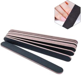 100pcs nail art sanding salon buffer nail files sandpaper manicure uv gel polisher manicure pedicure nail tools 182cm4129214