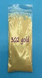 Gold Pigment Pearl powder dye ceramic powder paint coating Automotive Coatings art crafts coloring for leather 100g per pack1469734
