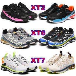 Men Fella XT6 Geavanceerde hardloopschoenen mannelijk XT4 Adv Anced Sport Shoes Boy Xa Pro 3d Jogging Shoe XT7 XT Wings 2 Trainer Xt Rush Street Designer Wit Black Buiten Sneaker