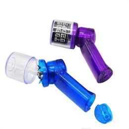 Smoking Pipes Smoke Mill Plastic Durable Convenient Electric Smoke Mill Various Colour