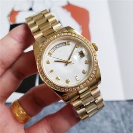 Fashion Womens Watch 36mm Dial Mens Mechanical Movement Automatic Watches Couples Wristwatch Stainless Steel Strap Business Wristwatches Orologi di lusso