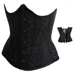 Bustiers & Corsets Fashion Lady Sexy Waist Trainer 3 Colours Bustier Plus Size Underbust Corset Top