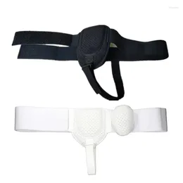 Accessori Traliccio per cintura per ernia per adulti per supporto inguinale o sportivo Brace Cintura per il recupero del sollievo dal dolore con 1 cuscinetto di compressione rimovibile