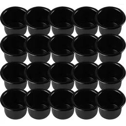 Candle Holders 36 Pcs Cup Dinner Table Decor Metal Cups Self Made DIY Home Containers Aluminium Solid Colour