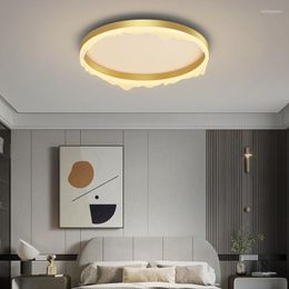 Ceiling Lights FANPINFANDO Modern Led For Bedroom Living Room Gold/White Kitchen Restaurant Chandeleirs AC110-220V