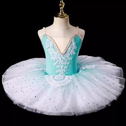 Dancewear Professional Ballerina Ballet Tutu For Child Girls Adulto Dance Clothing Kids Vestido Figure Skating Dress Ballet Leotards 231102