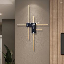 Wall Clocks Large Clock Modern Nordic Living Room Art Creative Simple Hanging Watch Geometry Mute Home Decoration