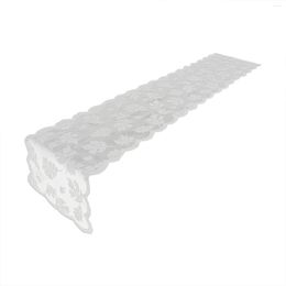 Table Cloth Pearl White Lace Tablecloth Perfect For Buffet Parties Holiday Dinners Weddings And More Polyester Fabric