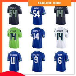 men women youth 11 Jaxon Smith-Njigba 14 DK Metcalf 54 Bobby Wagner 56 Jordyn Brooks 27 Tariq Woolen 80 Steve Largent 31 Kam Chancellor Football Jerseys