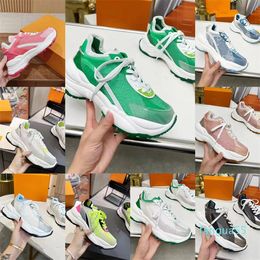 Famous designers of the highest quality women shoes sneakers paneled mesh rubber and viscose other technical materials with cow leather Ultra-light casual 35-40