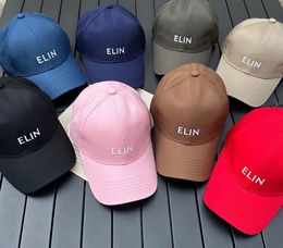 Designer Baseball Cap 8Colors 100%Cotton Embroidered Logo Hats For Men And Women Peaked Cap For Casual Summer