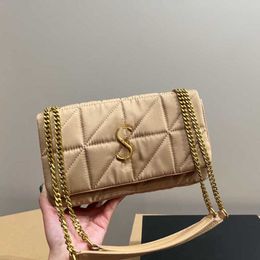 luxuries designer women bag nylon shoulder Vintage Elegant Chain Square Hands lady crossbody s pink purse hand s hand 230208