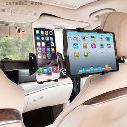 Car Holder Car Phone Holder Bracket Car/Truck Back Seat Headrest Phone Mount Holder for iPad Tablet Computer Rear Seat Universal Support Q231104