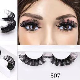 False Eyelashes Fluffy Mink Lashes Short Messy Wispy Natural 20mm-30mm Handmade 3D Hair Eyelash Makeup