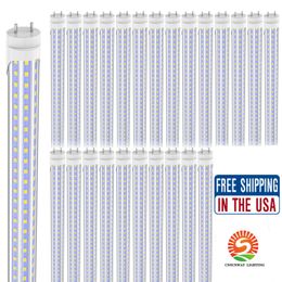 4 Ft LED Light Tubes 36W 2 Pin G13 Base Cool White 6000K Clear Cover 3600 Lumen T8 Ballast Bypass Required Dual-End Powered T8 60W Flourescent Tube Replacement sunway
