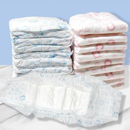 Dog Apparel 12PCS Super Absorption Physiological Pants Diapers For Dogs Pet Female Disposable Leakproof Nappies Puppy