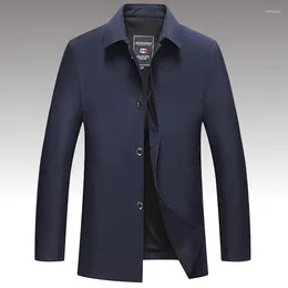 Men's Jackets Spring Outerwear Business Jacket Men Sportswear Outdoors Top Coat Male Autumn Stand Collar Chamarras Para Hombre