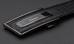 Ciartuar Leather Belt Automatic Buckle s for Men Genuine Waist Mens Luxury Designer High Quality Fashion Strap 2204027610550