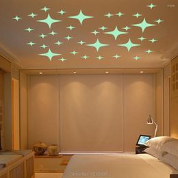 Wall Stickers Home Furnishing Decorative Luminous Sticker Light-emitting Play Stars Angel Wallpaper Children Room Ceiling Decor GS043