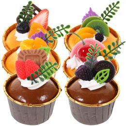 Party Decoration Simulation Cake Home Ornament Tabletop Decor Models Po Props Decors Ice Cream Toy
