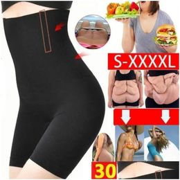 Womens Shapers Women High Waist Sha Panties Breathable Body Shaper Slimming Tummy Underwear Panty 231021 Drop Delivery Apparel Dhwdb
