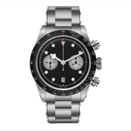 High Quality Fashion Mens Quartz Watches Classic Style 42mm Full Stainless Steel Strap Top Wristwatches Super Luminous Tuudoor Christmas Gifts