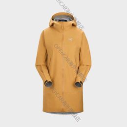 Designer Arcterys Jacket Beta Mens Clothing Hooded Womens Charge Coat Alpha Series Beta Coat Gore-tex Women's Charge Shirt Retreat_ Rhythmic Yellow Xs WN-HQ7E WN-CE54