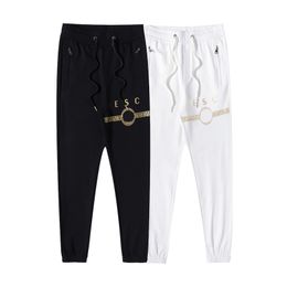 New Designer Pants Men's Black Sweatpants Jogging Hip Hop Casual Pantsm-xxl