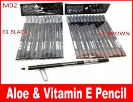 Eyeliner eyebrow Liner Pencil Black Brown EYE LIP Liner Pencil Aloe Vitamin E16g DHL 5059910