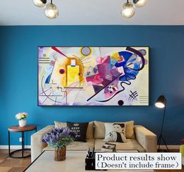 Large Abstract Canvas Painting Modern Wall Art Pictures for Living Room Home Decor Fashion Colour Decorative Posters And Prints2742745