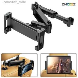 Car Holder Telescopic Car Rear Pillow Phone Holder Tablet Car Stand Seat Rear Headrest Mounting Bracket for Phone Tablet 4-11 Inch Q231104