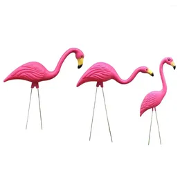 Garden Decorations VARIOUS Home Patio Pink Flamingo Ornament Bird Lawn Figurine DIY Craft