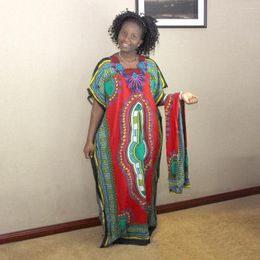 Ethnic Clothing 2023 Fashion African Dashiki Est Women Traditional Print Party Long Dress