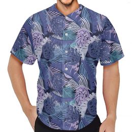Men's Polos Tonga Casual Outfit Sports Baseball V-Neck Short Sleeves Shirt Summer Men Wears Clothi Breathable