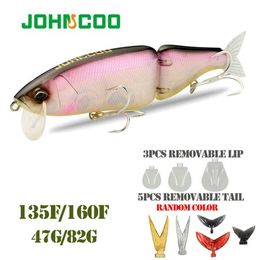 Baits Lures Swimbait Lure 135mm 160mm Artificial Hard Bait Jointed Fishing Lure for Predator Wobbler Minnow Pike 230403