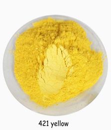 500g buytoes Lemon yellow Colour Natural Mineral Mica Powder DIY For Soap Dye Soap Colourant makeup Eyeshadow Soap Powder2681836
