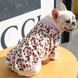 Medium Large Dog French Bulldog Puppy Autumn and Winter Thermal Pyjamas Coat Pet Supplies Cat Two-Legged Clothes Wholesale